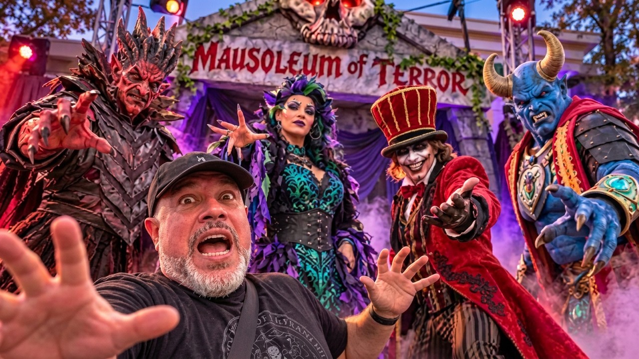 I Spent the Night at Six Flags Great America Fright Fest