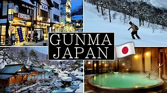 JAPANS BEST HOT SPRING Town: Kusatsu Onsen - 4 Days in GUNMA, Travel Vlog