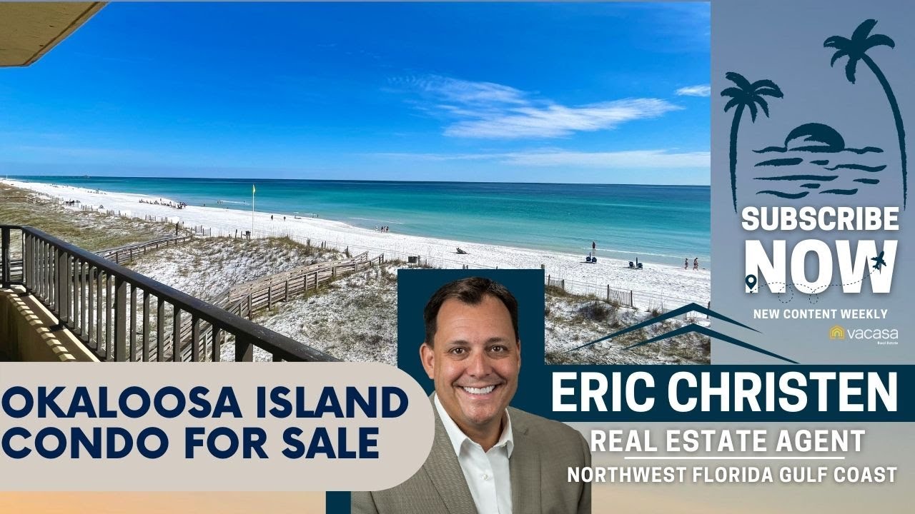 Okaloosa Island / Fort Walton Beach, Florida 3BR Condo for Sale Surf