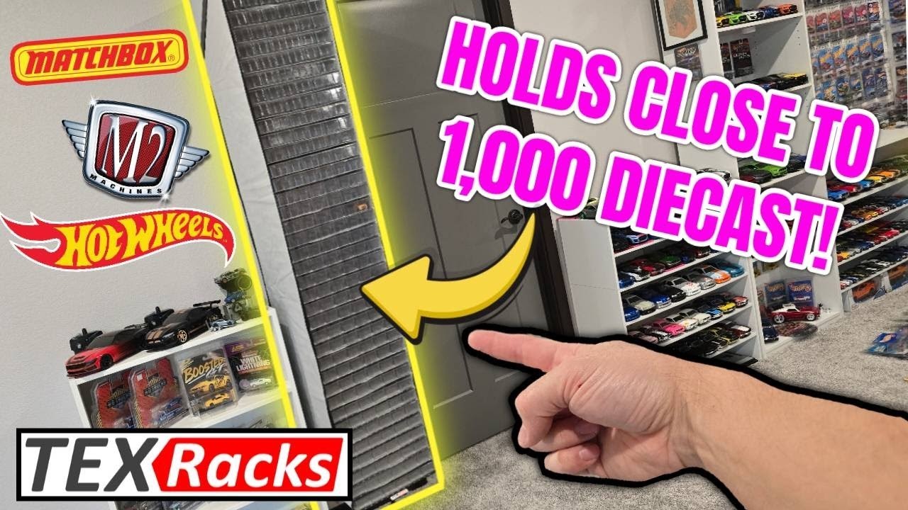 TEX RACKS Review: The Best Hot Wheels Storage for 1,000 Cars?