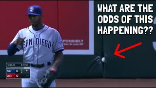 MLB Craziest Places for Baseballs to Land (1 Million to 1 Odds)