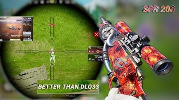 THE 1- SHOT SPR GUNSMITH INSANE!! | BEST SPR 208 GUNSMITH CODM BR | CODM BR GAMEPLAY