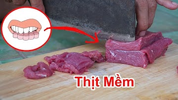 Cách Thái Thịt Bò Ăn Mềm Cự Hay / Hướng Dẫn Cắt Thịt Bò Theo Xớ Dọc Hay Ngang Để Mềm Thịt Không Dai