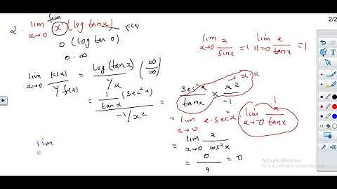 Upsc maths optional | calculus | part 10 | indeterminate forms
