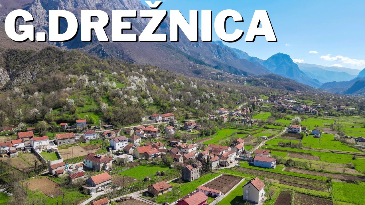 Прекрасные пейзажи между горами Чвршница и Чабуль, Горня Дрежница