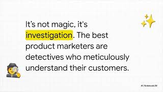 Product Marketing Module 2: Understanding Your Customer