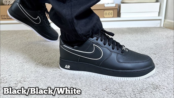 Nike Air Force 1 Low Multi-Swoosh Black Orange Raffles and Release Date