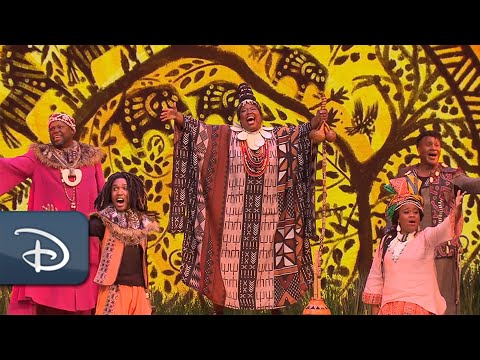 Getting Ready For ‘Tale of the Lion King’ | Disneyland Park