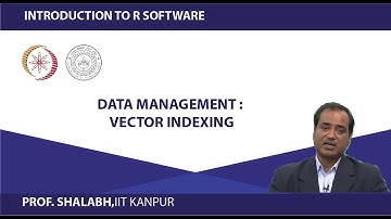 Data management : Vector indexing