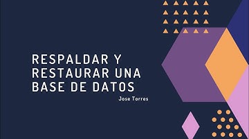 XAMPP | Respaldo y Restauración de una Base de datos en MySQL/MariaDB | Por Consola