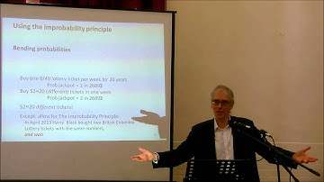 David J Hand - The Improbability Principle - at Dorset Humanists