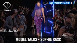 Sophie Rask from Top Models in the World Model Talks Spring/Summer 2018 | FashionTV | FTV