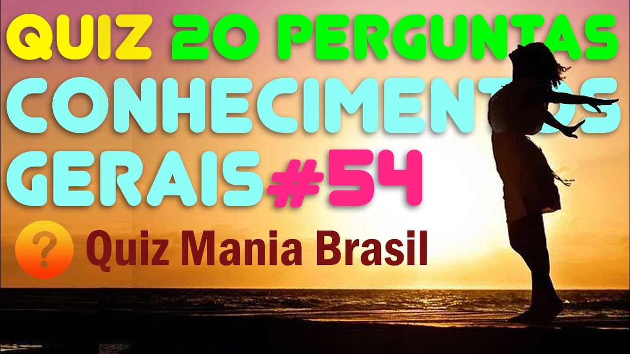 Quiz Mania Brasil - Testes de Conhecimentos Gerais