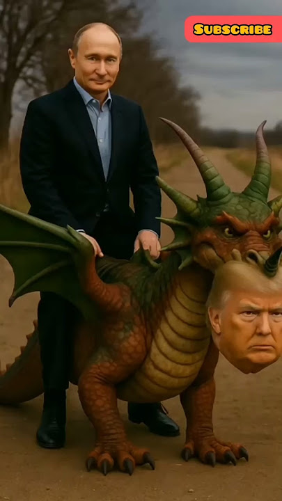 Putin and dragon fast funny flying 🤣Fire-Breathing Dragon!'