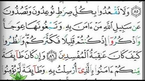 مصحف التجويد صفحة 161 ابراهيم الأخضر 🕋