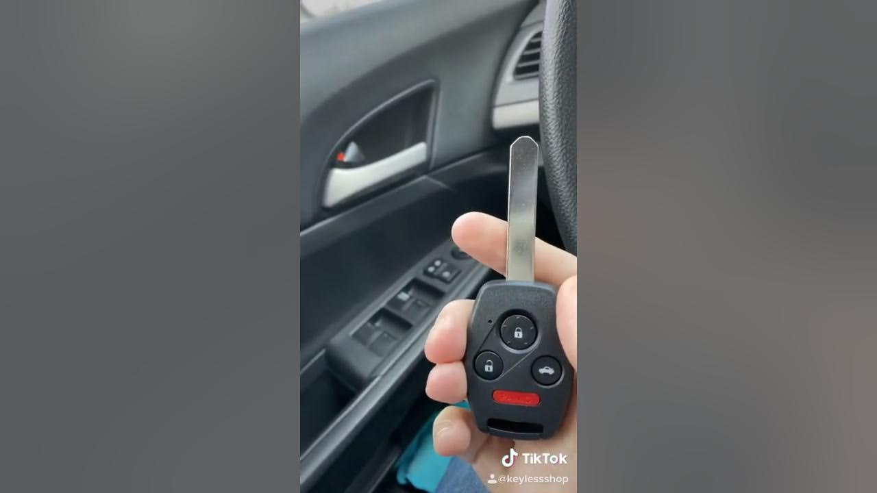 How to program a Honda remote DIY without having to go to the dealer