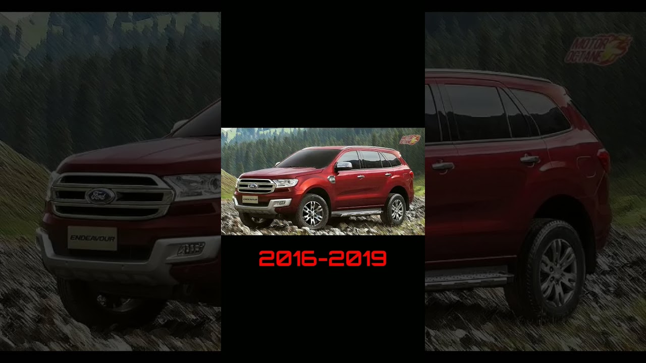 Evolution of Ford Endeavor (Everest)(2003-2022)🔥🔥#shorts #evolution