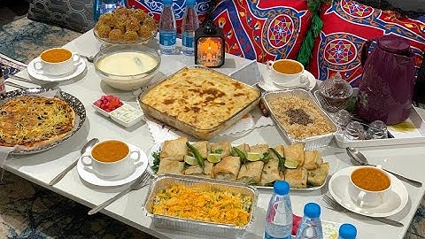 بعد ما حضرت الفطور جانا فطور من حبيبتى 🥰 🎀🇸🇦🎀