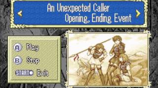 Fire Emblem 6 OST - An Unexpected Caller (Opening, Ending Event)