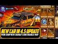 😱 Free Upgraded Dacia Skin In Perk Shop | 4.5Update New Theme And Erangel Mode New Changes | PUBGM