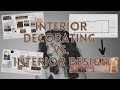 Interior decorating school vs interior design school?