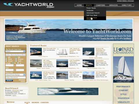 yacht world login