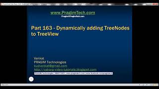 163 Dynamically adding treenodes to treeview control in asp net
