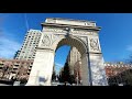 Walking around NYU and Washington Square Park on a Quiet Early Morning [4K]