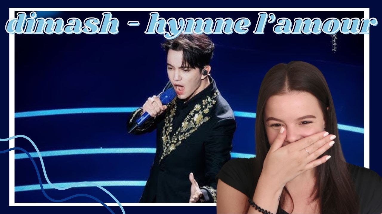 Реакция на живое выступление Димаша «Hymne L'Amour» | Кармен реагирует