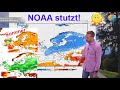 NOAA stutz! April & Mai kälter berechnet. Sommer mäßig, Herbst gefühlt kalt. Viel Durchschnitt!