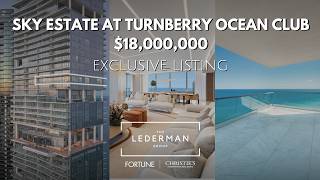 Two Backyards in the Sky | $18M Turnberry Ocean Club | Sunny Isles Beach Luxury Real Estate