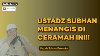 RIDO ALLOH, RIDO ORANG TUA - USTADZ SUBHAN BAWAZIER - VIDEO DAKWAH 1 MENIT