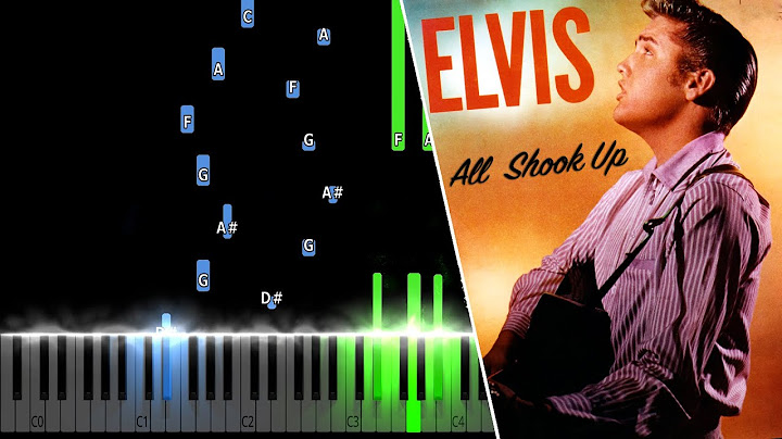 All Shook Up Piano version - Piano performance video thumbnail
