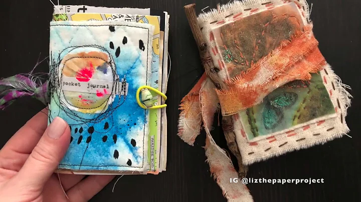 Pocket Size Junk Journals made by Tina Walker / Ra...