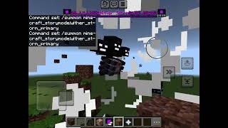 How to summon wither storm in Minecraft