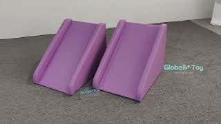 Purple Soft Play Slide for Toddlers | Indoor Playground & Climbing Equipment for Daycare screenshot 3