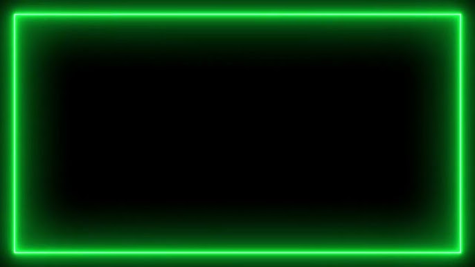 Neon Frame Animation 💯  green screen effects - chroma key - animations -  Effects - Video HD 1080 💯 
