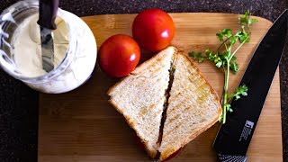 Grilled Paneer Sandwich | Healthy Snacks Recipe | High Protein Sandwich Recipe