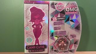 L.O.L. Surprise OMG Winter Chill Camp Cutie And Babe In The Woods Unboxing