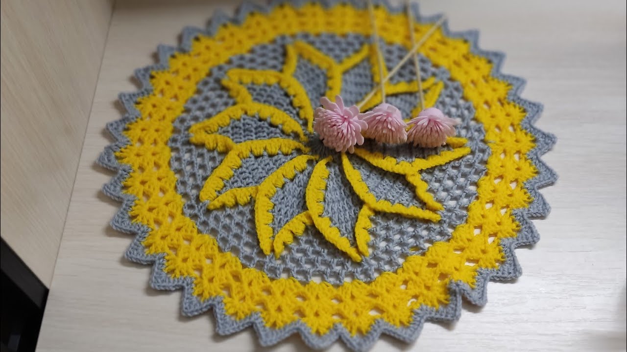 Салфетка "Летисия"/крючком/❤