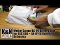 Unboxing: Meike 60D Battery Grip BG-E9 + 4X LP-E6 Batteries