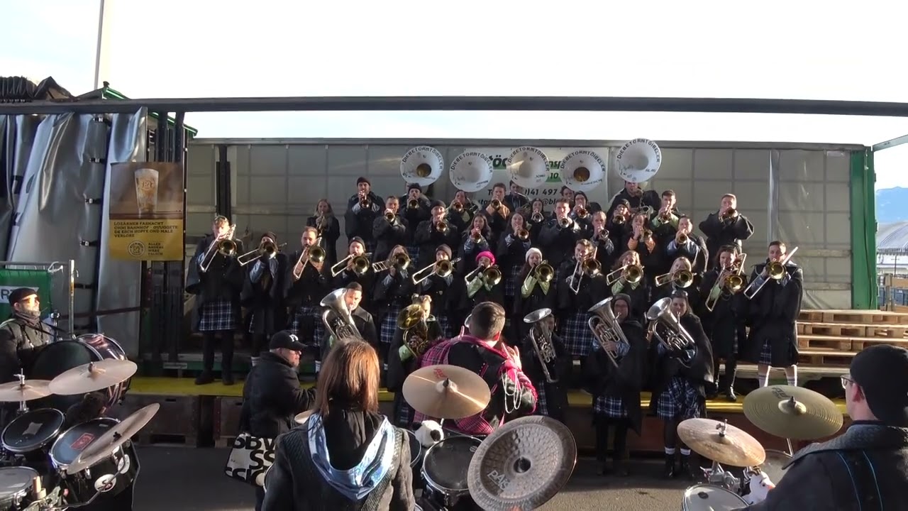 Diebetormtöibeler Sursee - Bahnhof-Guuggete in Lozärn 25.01.2025