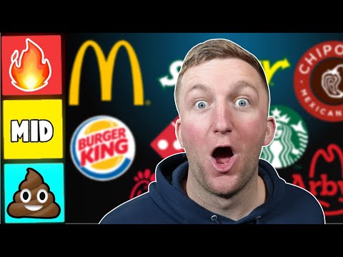 Ranking The BEST And WORST Chain Restaurants! 🔥 VS 🗑