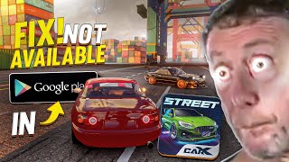 Carx Street Mobile For All Android Devices Fix Not Available In Playstore Tagalog