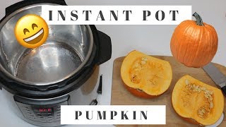 cooker pressure pumpkin cook instant pot