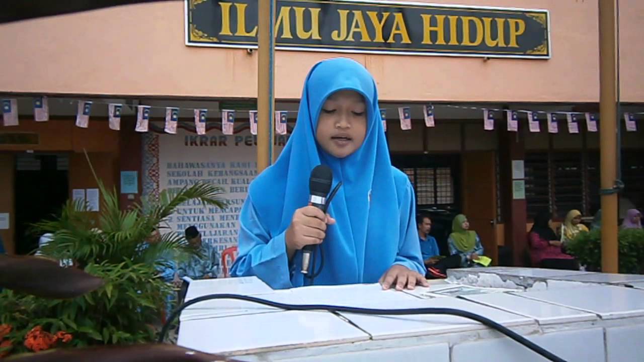 Ucapan Ketua Murid Sk Ampang Pecah 2013 Youtube