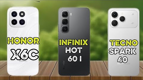 🔥 Honor X6C vs Infinix Hot 60i vs Tecno Spark 40 – Best Budget Smartphone Battle of 2025!