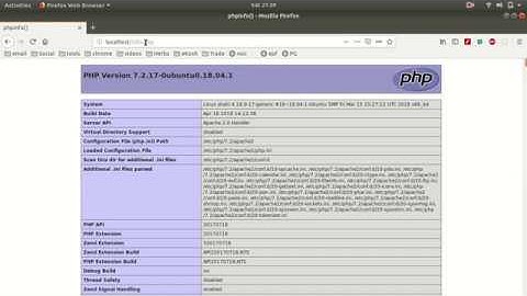 How to Install php 7 and apache 2 on Ubuntu 18.04/19.04