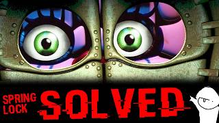 Sister Locations Springlock Suit Solved Sister Location Fnaf