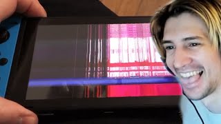 Xqc Reacts To Nintendo Switch Painful Launch By Crowbcat